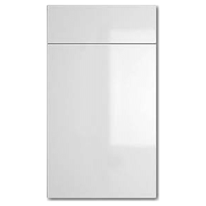 Cuisine compacte blanche sur mesure SANYANG Binh Duong : Armoire de cuisine multifonctionnelle en bois avec portes design - Product Image 1