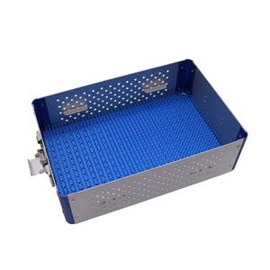 Bandeja de esterilización de aluminio para instrumentos quirúrgicos, estuche de dos capas, bandeja de autoclave médica, kit de instrumentos de acero inoxidable - Product Image 5