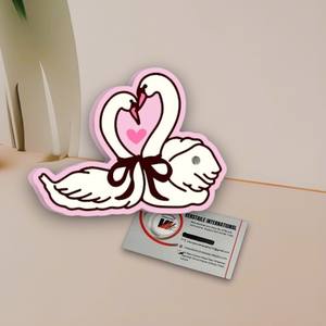 Plaques magnétiques personnalisables en acrylique pour extensions de cils, motif fleur/diamant, en forme de cœur, écologiques, réutilisables, marque privée - Product Image 1