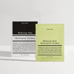 High Quality ONE THING Houttuynia Cordata Modeling Facial Masks 7ea Pack - Product Image 1