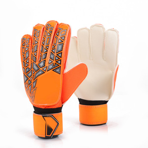 Guantes de Portero Deportivos Profesionales de Látex Transpirables Antideslizantes con Cierre de Gancho y Bucle para Dedos Completos Unisex - Product Image 1