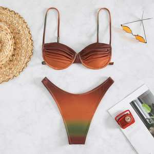 Nuevo Bikini Micro de Dos Piezas para Mujer, Traje de Baño Triangular con Tiras, Ropa de Playa Premium - Product Image 5