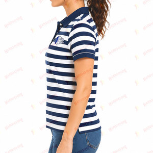 Elegante Polo de Manga Corta para Mujer, Informal, Transpirable, Ligero, para Uso Diario, Sostenible, Clásico - Product Image 3