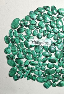 Top Grade Quality Natural Malachite Cabochon High Quality Loose Stone for Jewelry Making Wholesale Price Green Malachite Stone - Product Image 5