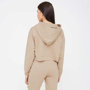 Sudadera Negra de Alta Calidad al por Mayor de 360g para Mujer, Diseño Único, Sudadera Transpirable de Última Tendencia - Product Image 4