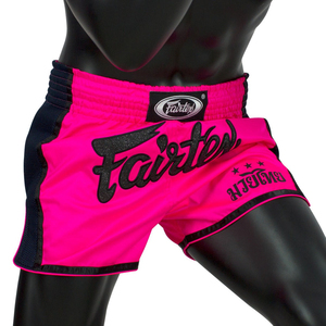 กางเกงมวยไทย Fairtex แบบสั่งทำพิเศษ ลายพิมพ์แบบ Sublimation OEM ผลิตจากโพลีเอสเตอร์ 100% สำหรับการแข่งขันคิกบ็อกซิ่งและการฝึกซ้อม OEM - Product Image 3