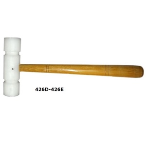 Martillo con Cabeza de Nailon de Alta Calidad, Martillo con Cabeza de Nailon Antichispas, Martillo con Cabeza de Nailon Reemplazable para Joyería - Product Image 1