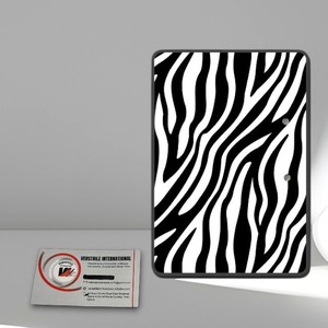 Customized shape and color Rectangle Plastic Lash <b>Box</b> Zebra Print Portable Eyelash <b>Storage</b> Case Beauty <b>Tool</b> - Product Image 1