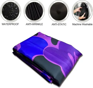 Saaqaans Enterprises New Camouflage Barber Cape <b>Men</b> Professional Salon Snap Closures Water-Resistant Nylon Eco-Friendly High - Product Image 4