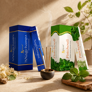 Bâtons d'encens classiques noirs parfumés faits à la main de qualité supérieure, bambou, aromathérapie florale, méditation religieuse, décoration de la maison - Product Image 2