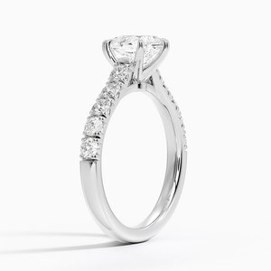 แหวน BOJ รุ่น 016 ทรงลูกแพร์ เงินแท้ 925 ประดับเพชรครึ่งวง 2 กะรัต สี D ความสะอาด VVS1 มอยส์ซาไนต์ รับรองโดย GRA ราคาพิเศษ - Product Image 2