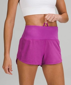 Summer Workout Short de fitness pour femmes Athletic Running Blank Plain Gym Shorts pour femmes Sports Double couche Yoga Shorts - Product Image 3