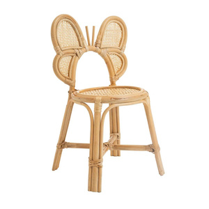 Adorable chaise en rotin en forme de papillon, chaise mignonne pour enfants, pour s'asseoir, décoration de chambre d'enfant et aménagement de salle de jeux, décoration enfant. - Product Image 6