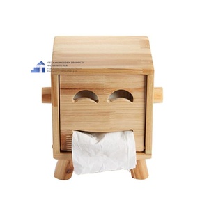 Porte-mouchoirs en bois moderne, design pratique multi-formes pour la maison, fabriqué au Vietnam - Product Image 3