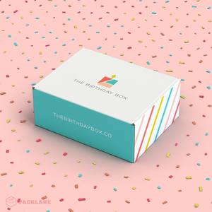Carpeta Kraft Personalizada Vibrante, Empaque Premium, Caja de Vitaminas para Niños, Caja de Cumpleaños, Textura Mist, Mars Mallows, Cuidado de la Piel, Té, Delicias Gourmet - Product Image 3