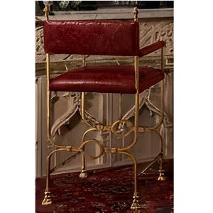 Silla de Barra de Metal Industrial Moderna de Fabricación India para Barra de Bar, Cafetería, Restaurante o Bar en Casa, a Precio de Exportación - Product Image 1