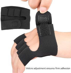 Gants d'entraînement avec bandes de maintien pour les poignets, demi-doigts, fermeture à lacets, légers, pour hommes et femmes, pour la musculation, le cyclisme, la gym, le fitness, le cross-training - Product Image 5