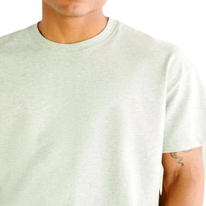 T-shirt Homme Grande Taille Personnalisé avec Logo Imprimé Numérique sur le Devant, Coupe Ample, 100% Coton, Décontracté, Lavé, Grammage Lourd, Style Vintage, Uni - Product Image 3