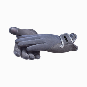 Lightweight Breathable Waterproof Anti-Slip Fishing and Horse Riding Gloves with Hook and Loop Closure Nylon <b>Material</b> Unisex - Product Image 6