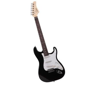 Glarry bianco nero chitarra elettrica Set tastiera in palissandro borsa tracolla Whammy Bar cavo chiave strumento-non vendere per - Product Image 4