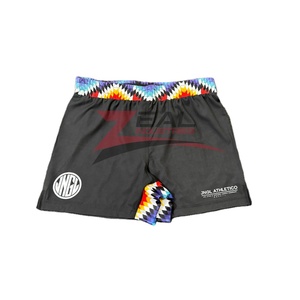 Custom Mma Shorts Micro Stretch Fabric Sublimation Printing Fight Shorts Elastic Waist <b>Grappling</b> Bjj Shorts Made in Pakistan - Product Image 1