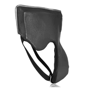 Professional Manufacturer Leather Boxing Groin Guard Custom Made Protective Gear with Customized Color & Logo New Style - Product Image 3