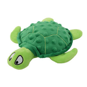 Pet Cartoon Turtle-Shaped Squeaky <b>Plush</b> Dog Chew Toy for Small/Medium/Large Dogs - Product Image 3