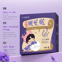 Patchs de sommeil à la lavande 100 % naturels et biologiques, marque privée, 10 pièces, huiles essentielles de santal et de lavande pour l'aromathérapie