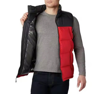Gilet matelassé chaud pour homme, veste coupe-vent d'hiver de haute qualité, vêtement d'extérieur respirant, veste sans manches décontractée matelassée - Product Image 6