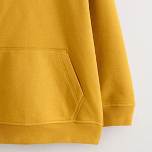 Sudaderas con capucha de forro polar personalizadas para niños a precio económico con bolsillos tipo canguro, color sólido con diseño de logotipo personalizado a precio económico para compras al por mayor. - Product Image 4