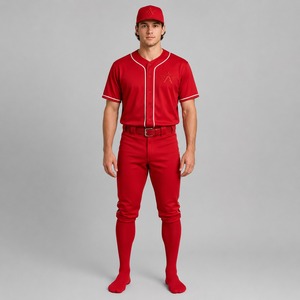 Tenue de baseball professionnelle, vêtements athlétiques conçus pour l'identité d'équipe, les séances d'entraînement, les matchs de championnat et les activités en plein air - Product Image 1