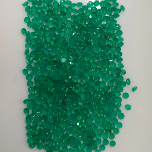Ónix Verde Natural de 2.75MM, Corte Brillante Redondo, Gema Suelta de la Mejor Calidad, Gemas de Montaña Roja en su Origen para la Fabricación de Joyas - Product Image 2