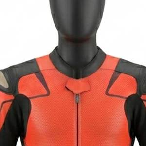 Traje de Motociclismo Transpirable y Cómodo con Paneles de Cuero, Ropa de Carreras de Motos, Traje de Carreras de Motocicleta - Product Image 4