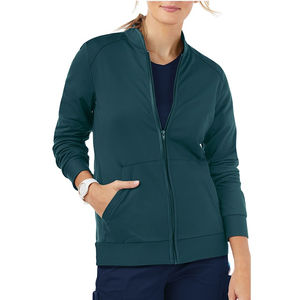 Chaqueta de Forro Polar con Cremallera Estampada para Enfermeras, Uniforme Médico Unisex de Manga Larga para Verano e Invierno - Product Image 4