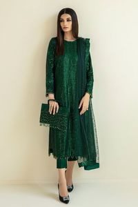 Magnifiques tenues de fête, costumes 3 pièces, robes de soirée, style pakistanais traditionnel, taille personnalisée, choix de couleur - Product Image 5