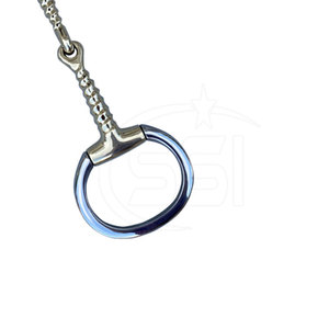 Cómodo y Resistente Bocado de Acero Inoxidable Premium con Anillo Suelto para Montar a Caballo - Uso en Establos y al Aire Libre - Product Image 6