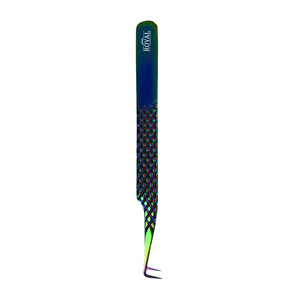 Pince à épiler pour extensions de cils en acier inoxydable, best-seller, avec grip diamant, outil professionnel de soin de beauté, légère - Product Image 6