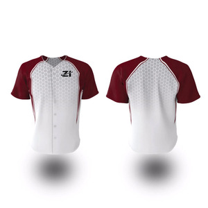 Camiseta de Béisbol, Producto Transpirable en Diferentes Colores, Bordado en Contraste, Uniforme Deportivo para Entrenamiento - Product Image 5
