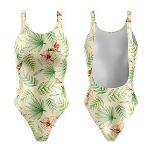 Traje de Baño de Una Pieza Sublimado de Alta Calidad, Traje de Baño Deportivo para Mujer, Diseño Personalizado, Traje de Baño de Competición - Product Image 4