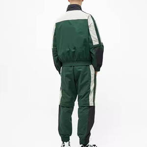 Ensemble d'extérieur pour homme, coupe-vent léger en polaire polyester respirant et imperméable, imprimé avec logo personnalisé, style streetwear hiver - Product Image 5