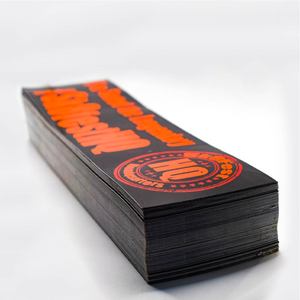OEM Removable Advertising & Branding Bumper Decal Manufacturer Custom Car Bumper Vinyl Stickers Waterproof UV Resistant Vehicle - Product Image 2