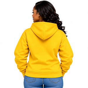 Sudadera con Capucha de Forro Polar PDK con Detalle del Símbolo de la Herencia Griega, Cuello Ajustable con Cordón y Bolsillo Delantero para Hermandades - Product Image 2