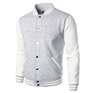 Service OEM – Blouson universitaire slim décontracté pour homme, col montant, hiver, personnalisé, haute qualité, avec caractéristiques écologiques sur le devant - Product Image 6