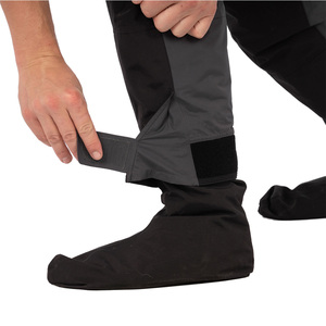 Salopette de pêche et de chasse imperméable et coupe-vent en softshell camouflage pour hommes et femmes avec bottes en caoutchouc - Product Image 3