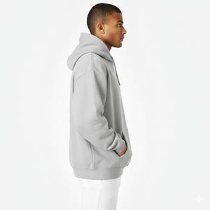 Sudadera con Capucha para Hombre, 100% Algodón, Estilo Oversize, de Alta Calidad, para Invierno, con Logotipo - Product Image 4