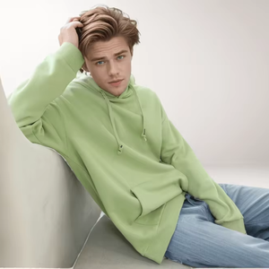 Sweat-shirt à capuche en polaire 100% coton, imprimé et brodé sur mesure, unisexe, pour l'hiver, vierge, pas cher - Product Image 4