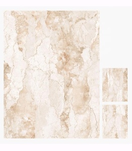 Carrelage en porcelaine marbrée polie grand format 1200x1600, épaisseur 15 mm, antidérapant, résistant à l'eau, beige, style ferme, pour sol de hall - Product Image 2