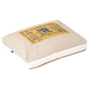 Lit pour chien rectangulaire réversible en denim original, design classique - Product Image 2