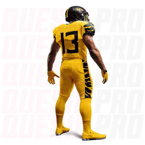 Uniformes de football américain de style unique à séchage rapide, vêtements de sport de haute qualité, maillot avec gestion avancée de l'humidité pour les équipes - Product Image 5