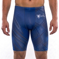 Shorts de compression décontractés pour hommes, écologiques, en tissu extensible respirant et anti-transpiration, pour la gym et le sport